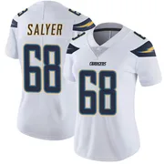 Women's Nike Los Angeles Chargers Jamaree Salyer White Vapor Untouchable Jersey - Limited