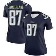 Women's Nike Los Angeles Chargers Jeff Cumberland Navy Jersey - Legend