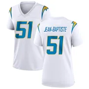 Women's Nike Los Angeles Chargers Jeremiah Jean-Baptiste White Jersey - Game