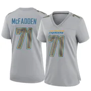 Women's Nike Los Angeles Chargers Jordan McFadden Gray Atmosphere Fashion Jersey - Game