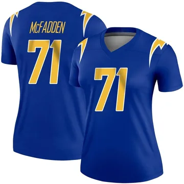 Women's Nike Los Angeles Chargers Jordan McFadden Royal 2nd Alternate Jersey - Legend