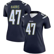 Women's Nike Los Angeles Chargers Josh Harris Navy Jersey - Legend