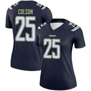 Women's Nike Los Angeles Chargers Junior Colson Navy Jersey - Legend