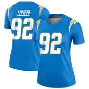 Women's Nike Los Angeles Chargers Justin Eboigbe Blue Powder Jersey - Legend