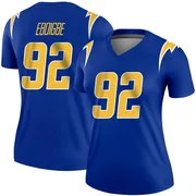 Women's Nike Los Angeles Chargers Justin Eboigbe Royal 2nd Alternate Jersey - Legend