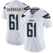 Women's Nike Los Angeles Chargers Karsen Barnhart White Vapor Untouchable Jersey - Limited