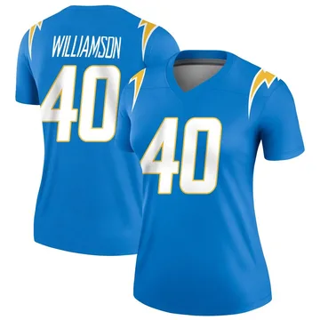 Women's Nike Los Angeles Chargers Kendall Williamson Blue Powder Jersey - Legend