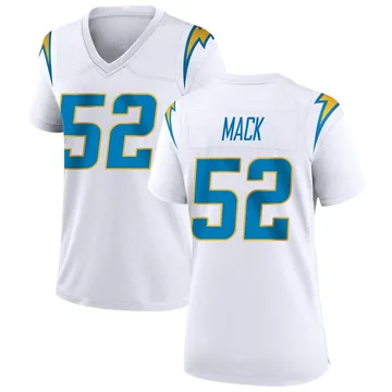 Women's Nike Los Angeles Chargers Khalil Mack White Jersey - Game