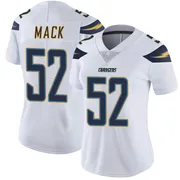 Women's Nike Los Angeles Chargers Khalil Mack White Vapor Untouchable Jersey - Limited