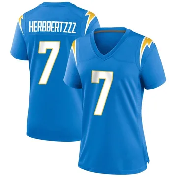 Women's Nike Los Angeles Chargers Kristian Fulton Blue Powder Alternate Jersey - Game