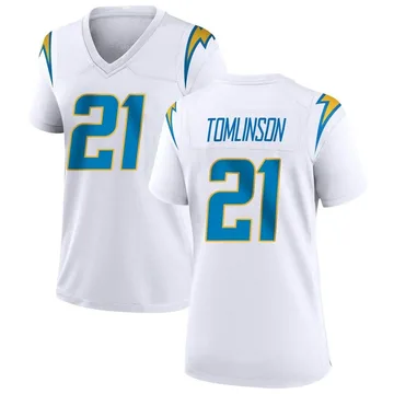 Women's Nike Los Angeles Chargers LaDainian Tomlinson White Jersey - Game