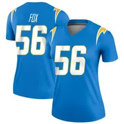 Women's Nike Los Angeles Chargers Morgan Fox Blue Powder Jersey - Legend