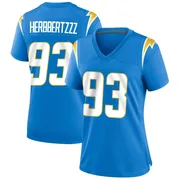 Women's Nike Los Angeles Chargers Otito Ogbonnia Blue Powder Alternate Jersey - Game