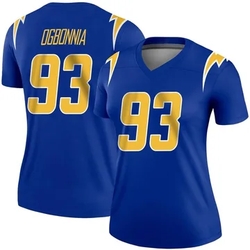 Women's Nike Los Angeles Chargers Otito Ogbonnia Royal 2nd Alternate Jersey - Legend