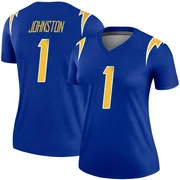 Women's Nike Los Angeles Chargers Quentin Johnston Royal 2nd Alternate Jersey - Legend