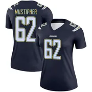 Women's Nike Los Angeles Chargers Sam Mustipher Navy Jersey - Legend