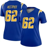 Women's Nike Los Angeles Chargers Sam Mustipher Royal 2nd Alternate Jersey - Legend