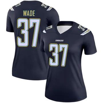 Women's Nike Los Angeles Chargers Shaun Wade Navy Jersey - Legend