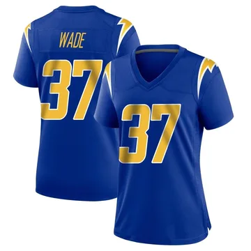 Women's Nike Los Angeles Chargers Shaun Wade Royal 2nd Alternate Jersey - Game