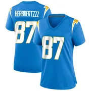 Women's Nike Los Angeles Chargers Simi Fehoko Blue Powder Alternate Jersey - Game