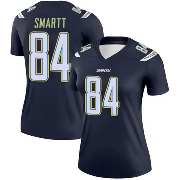 Women's Nike Los Angeles Chargers Stone Smartt Navy Jersey - Legend