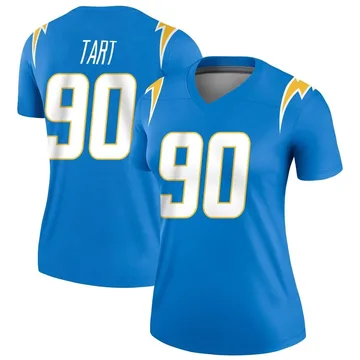 Women's Nike Los Angeles Chargers Teair Tart Blue Powder Jersey - Legend