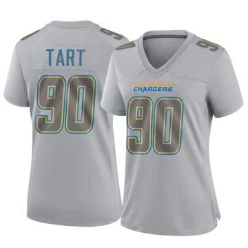 Women's Nike Los Angeles Chargers Teair Tart Gray Atmosphere Fashion Jersey - Game