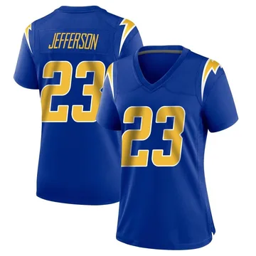 Women's Nike Los Angeles Chargers Tony Jefferson Royal 2nd Alternate Jersey - Game