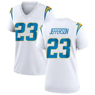 Women's Nike Los Angeles Chargers Tony Jefferson White Jersey - Game