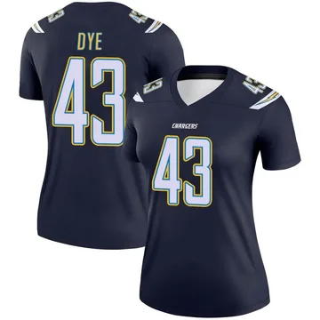 Women's Nike Los Angeles Chargers Troy Dye Navy Jersey - Legend