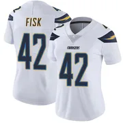 Women's Nike Los Angeles Chargers Tucker Fisk White Vapor Untouchable Jersey - Limited