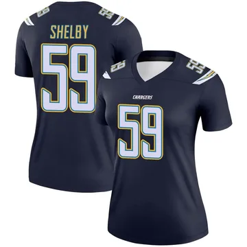 Women's Nike Los Angeles Chargers Ty Shelby Navy Jersey - Legend