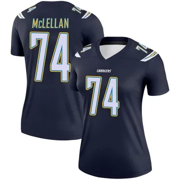 Women's Nike Los Angeles Chargers Tyler McLellan Navy Jersey - Legend