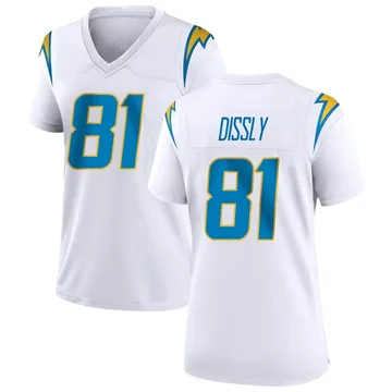 Women's Nike Los Angeles Chargers Will Dissly White Jersey - Game