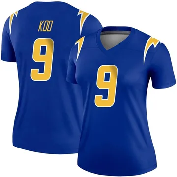 Women's Nike Los Angeles Chargers Younghoe Koo Royal 2nd Alternate Jersey - Legend