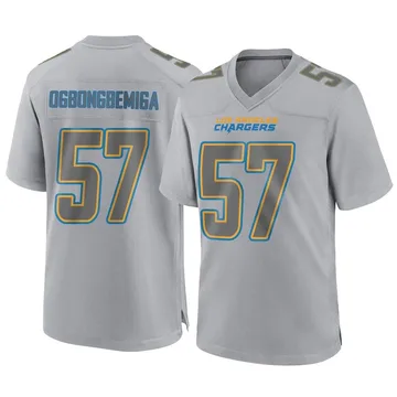 Nike Amen Ogbongbemiga Los Angeles Chargers Legend Royal Color Rush Jersey  - Youth