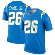 Youth Nike Los Angeles Chargers Asante Samuel Jr. Blue Powder Jersey - Legend