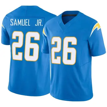 Los Angeles Chargers Asante Samuel Jr. 26 Powder Blue Game Jersey
