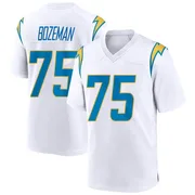 Youth Nike Los Angeles Chargers Bradley Bozeman White Jersey - Game