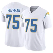 Youth Nike Los Angeles Chargers Bradley Bozeman White Vapor F.U.S.E. Jersey - Limited