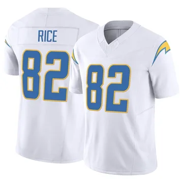 Youth Nike Los Angeles Chargers Brenden Rice White Vapor F.U.S.E. Jersey - Limited