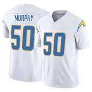 Youth Nike Los Angeles Chargers Caleb Murphy White Vapor F.U.S.E. Jersey - Limited