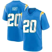 Youth Nike Los Angeles Chargers Cam Hart Blue Powder Alternate Jersey - Game