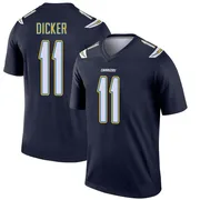 Youth Nike Los Angeles Chargers Cameron Dicker Navy Jersey - Legend