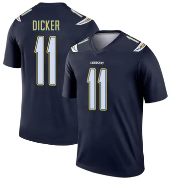 Youth Nike Los Angeles Chargers Cameron Dicker Navy Jersey - Legend