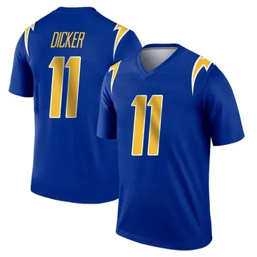 Youth Nike Los Angeles Chargers Cameron Dicker Royal 2nd Alternate Jersey - Legend