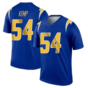 Elijah Dotson Men's Nike Royal Los Angeles Chargers Alternate Custom Game Jersey Size: Medium