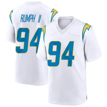 Youth Nike Los Angeles Chargers Chris Rumph II White Jersey - Game