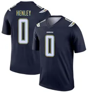 Youth Nike Los Angeles Chargers Daiyan Henley Navy Jersey - Legend