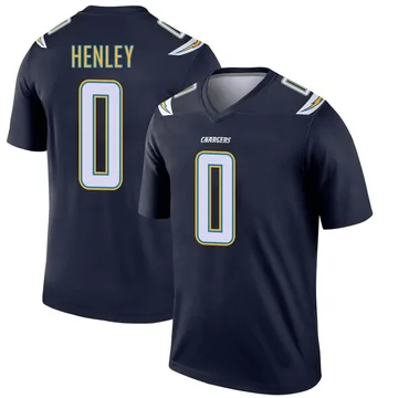 Youth Nike Los Angeles Chargers Daiyan Henley Navy Jersey - Legend